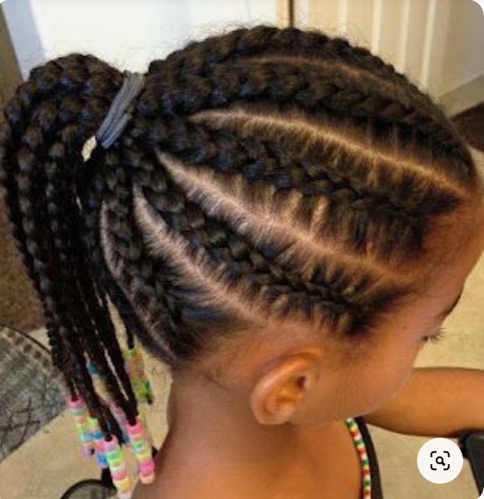Ghana Braids Ponytail for Kids Luemas Hair and Beauty Store
