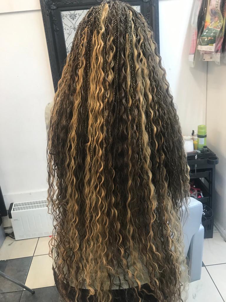 Medium Goddess Braid Knotless Luemas Hair and Beauty Store