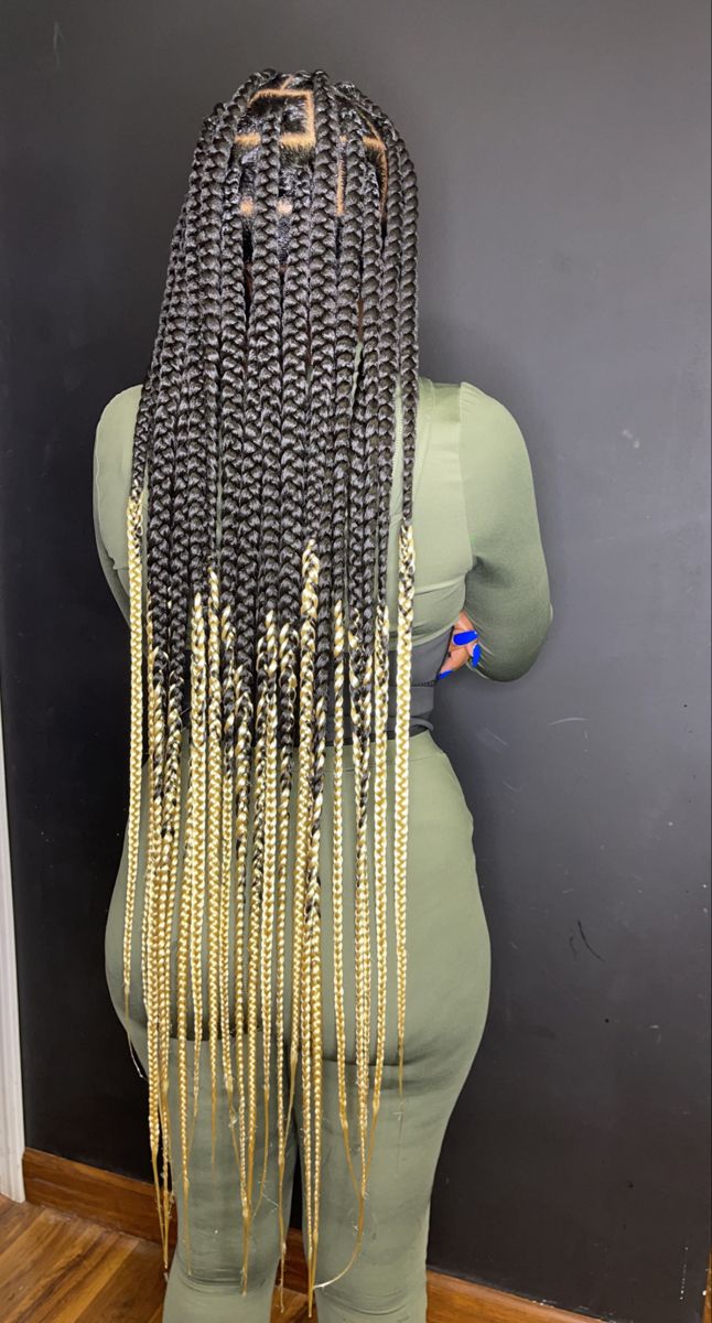 Jumbo Size Knotless Braids Luemas Hair and Beauty Store