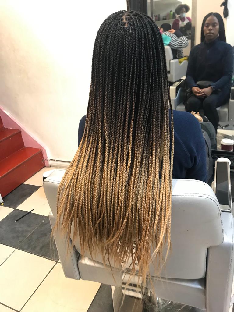 Small Size Knotless Braids Luemas Hair and Beauty Store