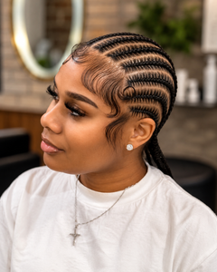 12 Stitch Braids ( Hair Included )