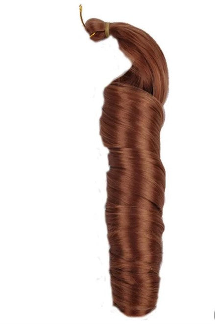 French Curly Synthetic Crochet Braiding Hair 22 Inch - ( BUNDLES )