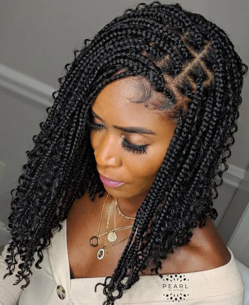 Medium Goddess Braid Knotless