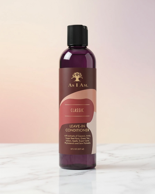 As I Am Classic Leave-In Conditioner – Moisturizing Leave-In Treatment for Natural, Curly & Coily Hair with Coconut & Amla Extract