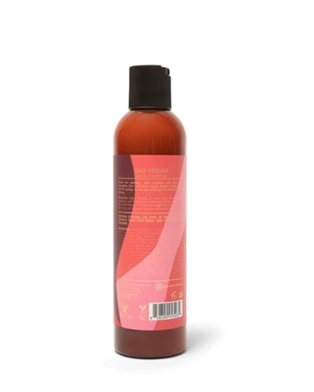 As I Am Long & Luxe GroYogurt Leave-In Conditioner – Pomegranate & Passion Fruit Moisturizing Leave-In for Curly & Coily Hair (Hair Types 3 & 4)