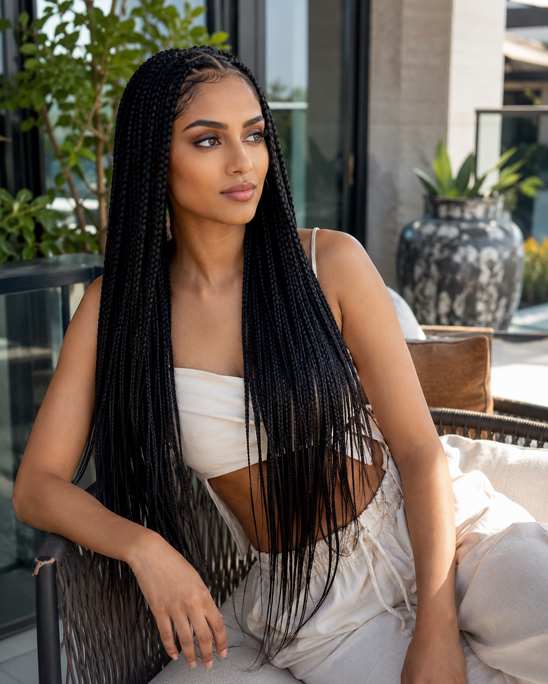 Braids hair services at Luemas Hair & Beauty