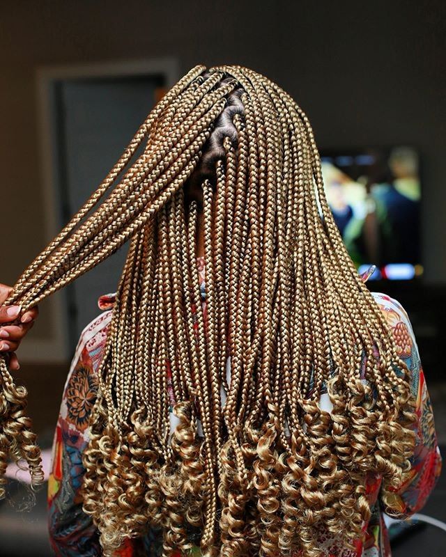 Braids with Curly Ends Medium Size Luemas Hair and Beauty Store