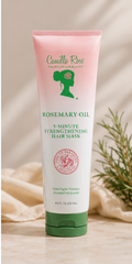 Camille Rose Rosemary Oil 5-Minute Strengthening Hair Mask – Nourishing Treatment for Dry, Weak &amp; Damaged Hair 251ml
