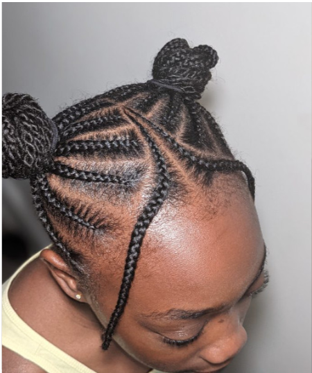 Cornrow for Kids without Extension