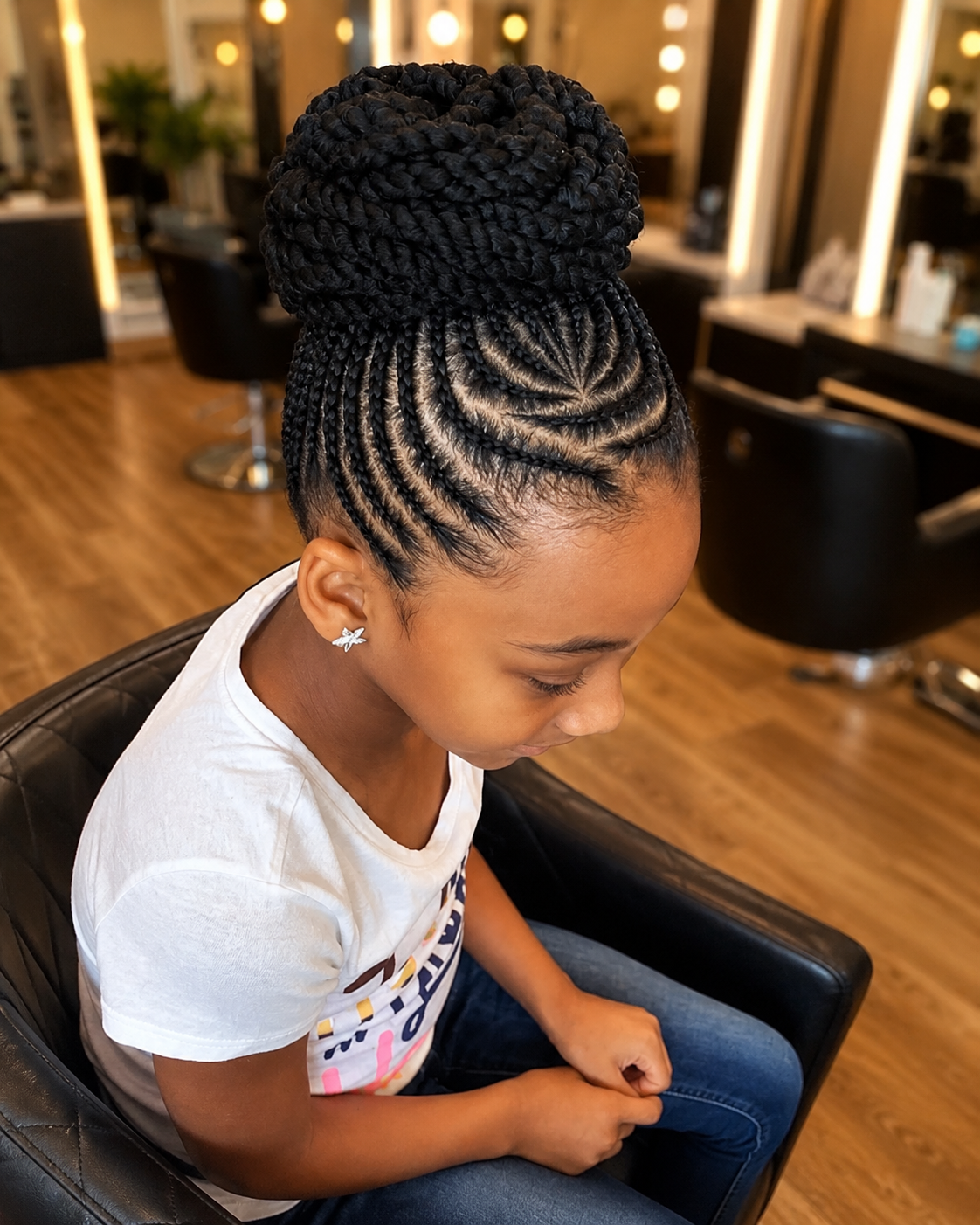 Cornrow for Kids without Extension