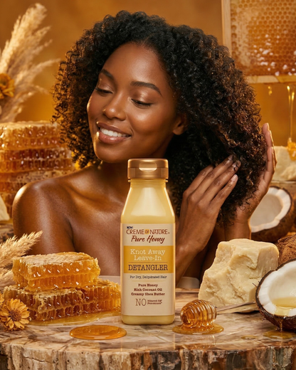 Creme of Nature Pure Honey Knot Away Leave-In Detangler
