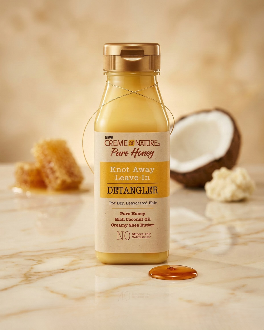 Creme of Nature Pure Honey Knot Away Leave-In Detangler