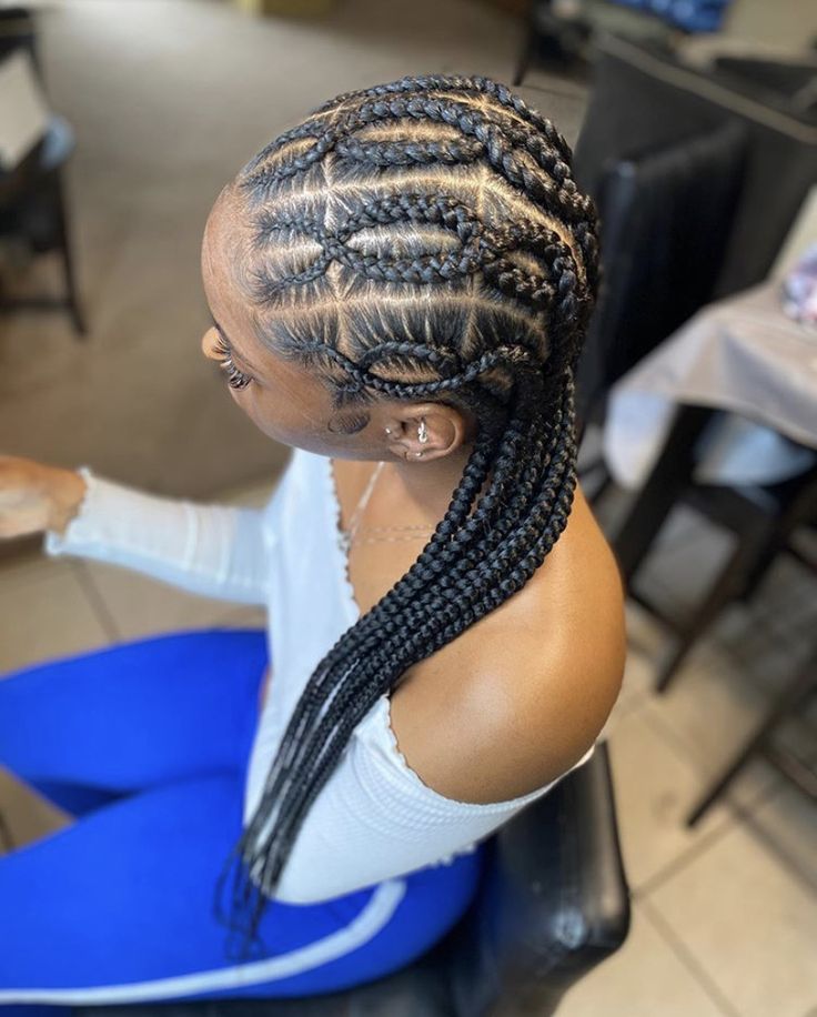 Crisscross Stitch Braids