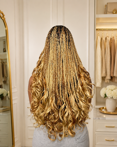 French Curls Braids