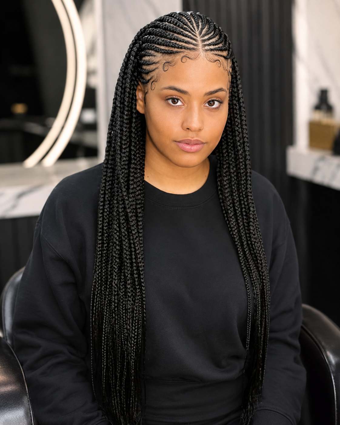 Fulani Braids ( Hair Included )