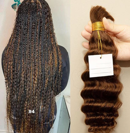 Human Hair For Braiding Curly Luemas Hair and Beauty Store