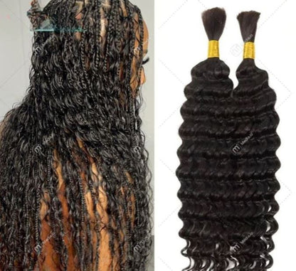 Human Hair For Braiding Curly Luemas Hair and Beauty Store