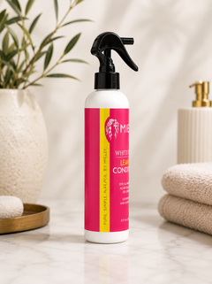 Mielle White Peony Leave-In Conditioner – Lightweight Moisturising Detangler for Curly, Coily & Natural Hair 240ml