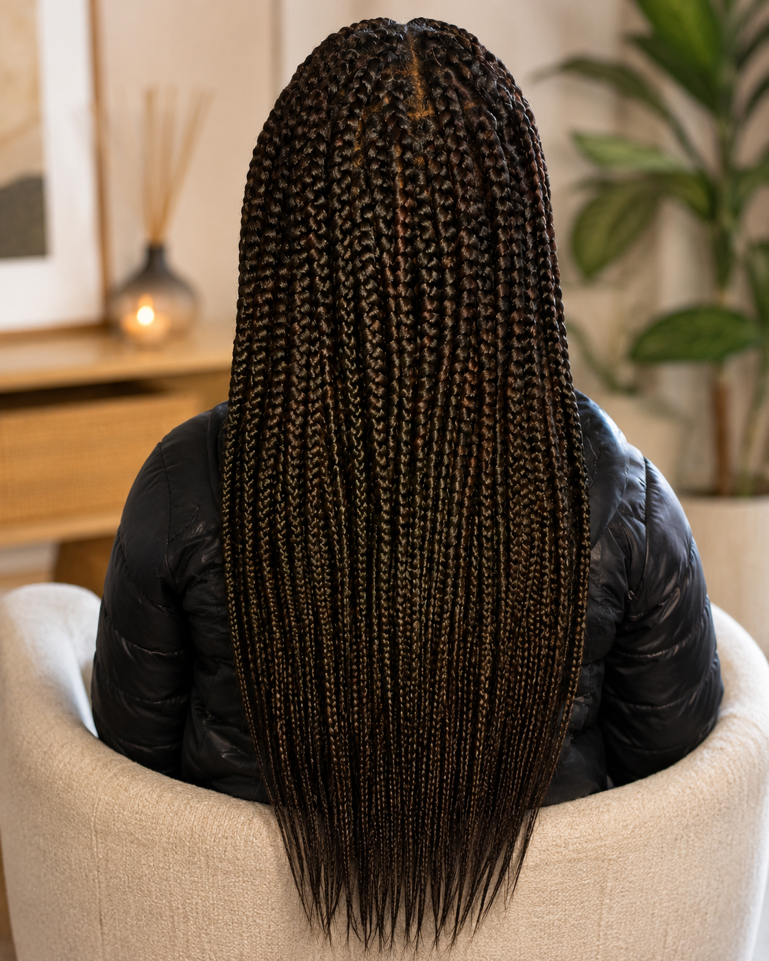 Normal Box Braids ( Hair Included )