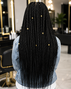 Normal Box Braids ( Hair Included )