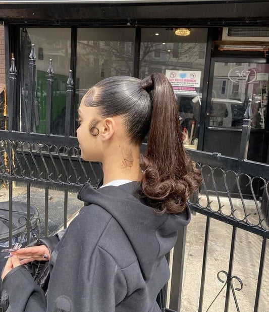 Ponytail with Fleek Ends