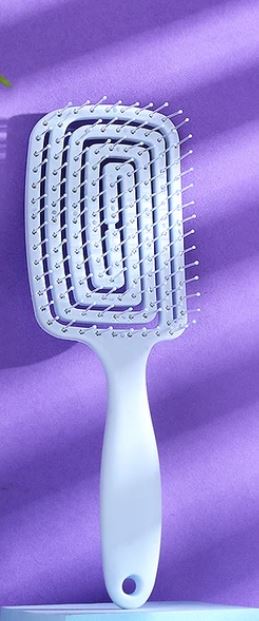 Square Hollow Massage Comb