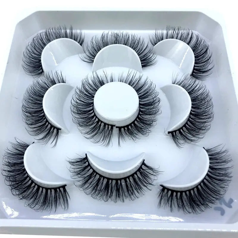 natural 3D false eyelashes Luemas Hair and Beauty Store
