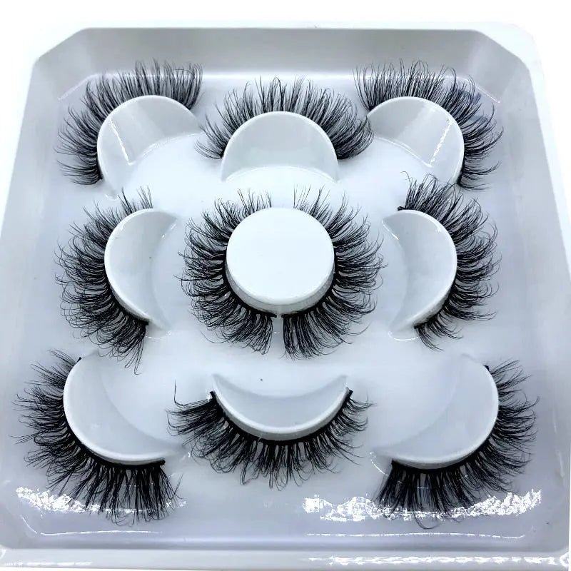 natural 3D false eyelashes Luemas Hair and Beauty Store