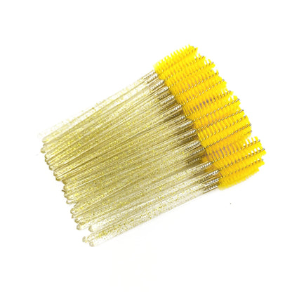 LUEMAS 50 PSC WHOLESALE LASH BRUSH Luemas Hair and Beauty Store