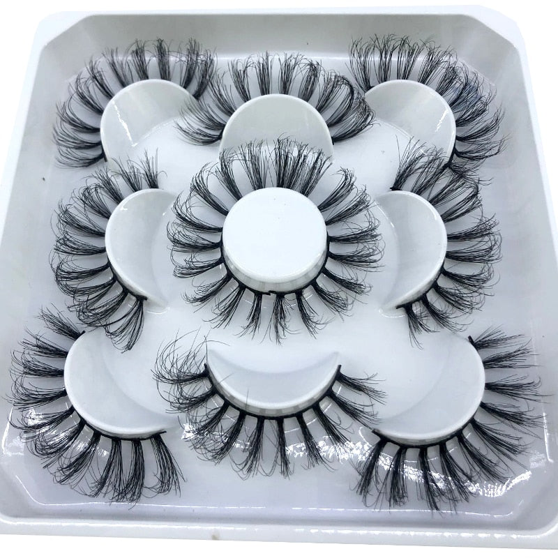 natural 3D false eyelashes