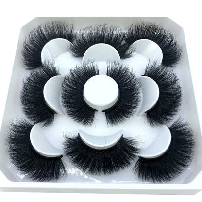natural 3D false eyelashes Luemas Hair and Beauty Store