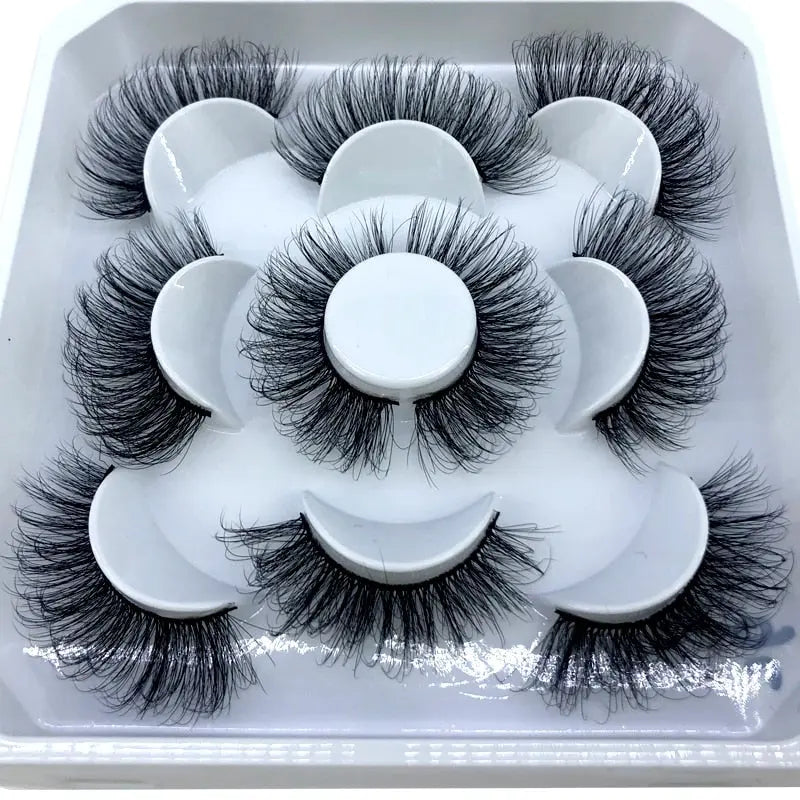 natural 3D false eyelashes Luemas Hair and Beauty Store