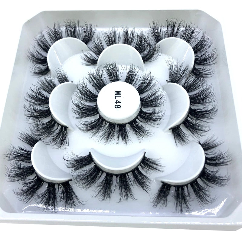 natural 3D false eyelashes