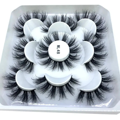 natural 3D false eyelashes Luemas Hair and Beauty Store