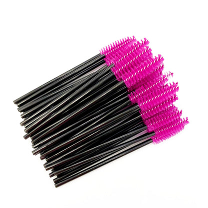 LUEMAS 50 PSC WHOLESALE LASH BRUSH Luemas Hair and Beauty Store