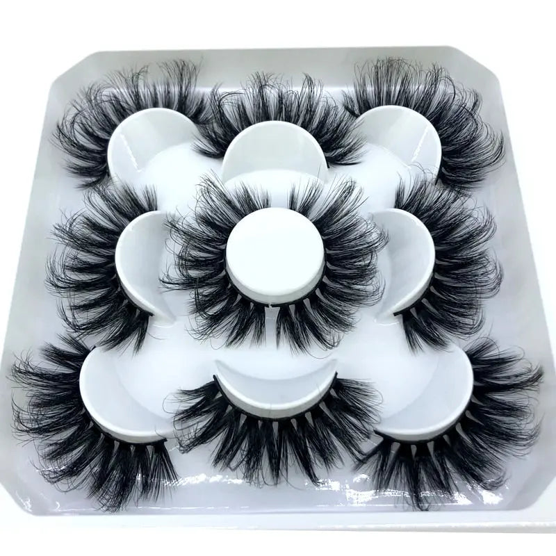 natural 3D false eyelashes Luemas Hair and Beauty Store