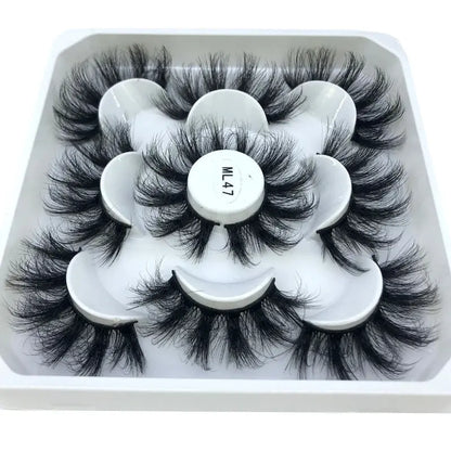 natural 3D false eyelashes Luemas Hair and Beauty Store