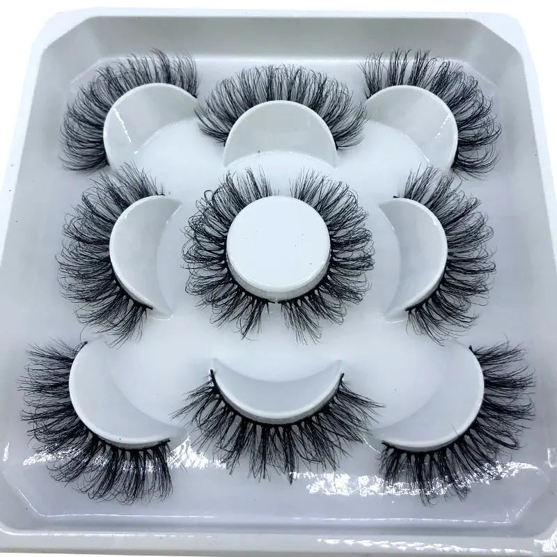 natural 3D false eyelashes Luemas Hair and Beauty Store