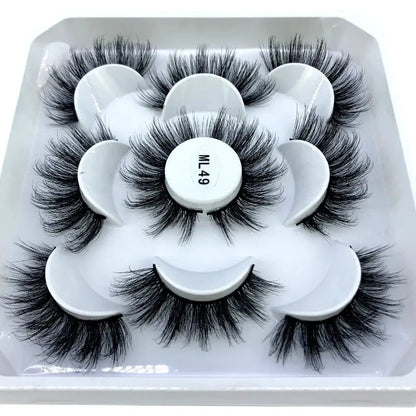 natural 3D false eyelashes Luemas Hair and Beauty Store