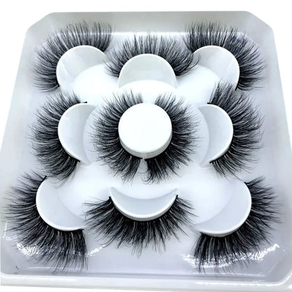 natural 3D false eyelashes Luemas Hair and Beauty Store
