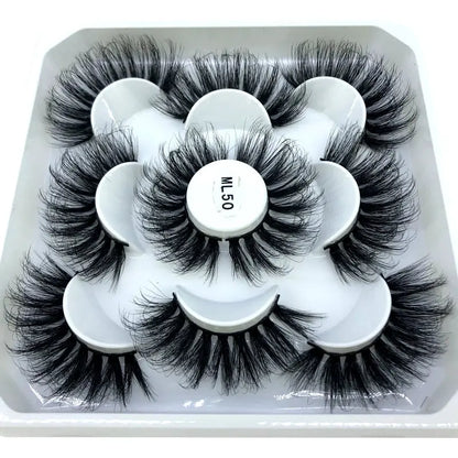 natural 3D false eyelashes Luemas Hair and Beauty Store