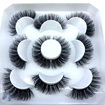 natural 3D false eyelashes Luemas Hair and Beauty Store