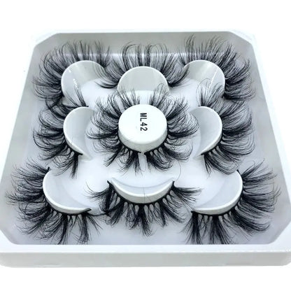 natural 3D false eyelashes Luemas Hair and Beauty Store