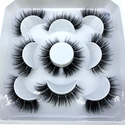 natural 3D false eyelashes Luemas Hair and Beauty Store