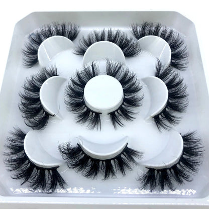 natural 3D false eyelashes Luemas Hair and Beauty Store