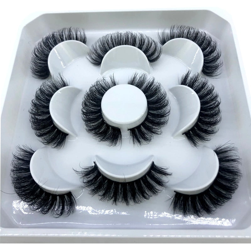 natural 3D false eyelashes