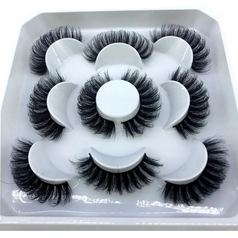 natural 3D false eyelashes Luemas Hair and Beauty Store