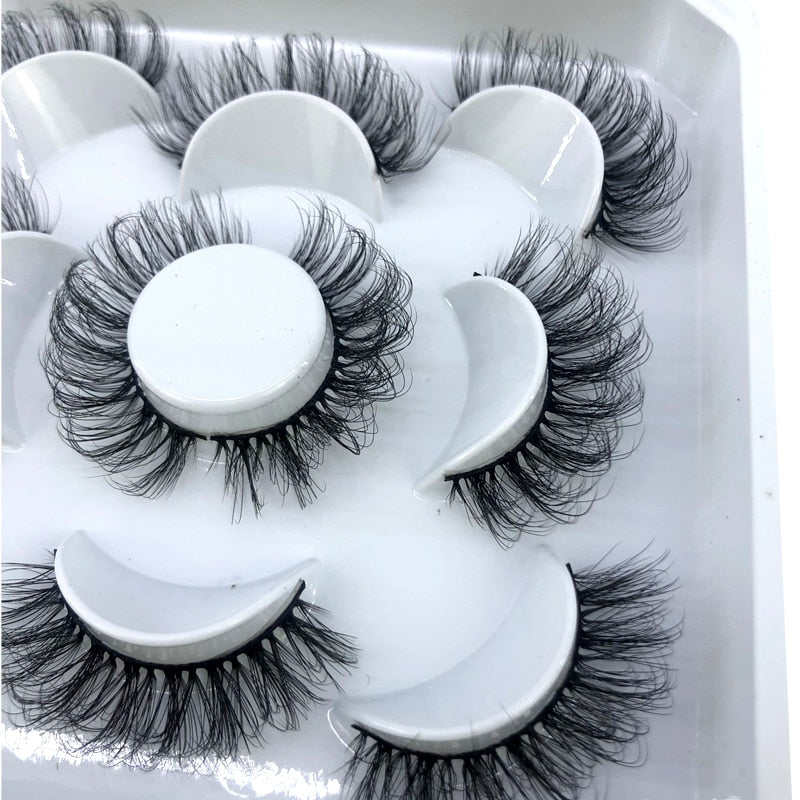 natural 3D false eyelashes