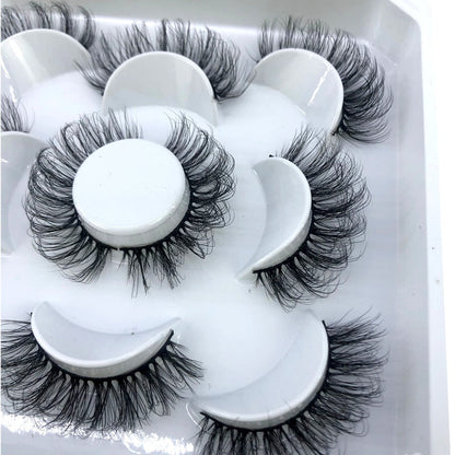 natural 3D false eyelashes Luemas Hair and Beauty Store