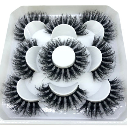 natural 3D false eyelashes Luemas Hair and Beauty Store